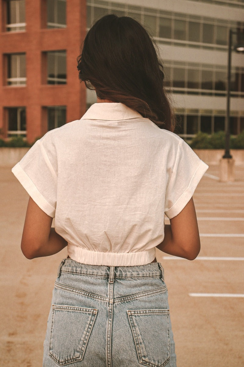 Twist Top Off White